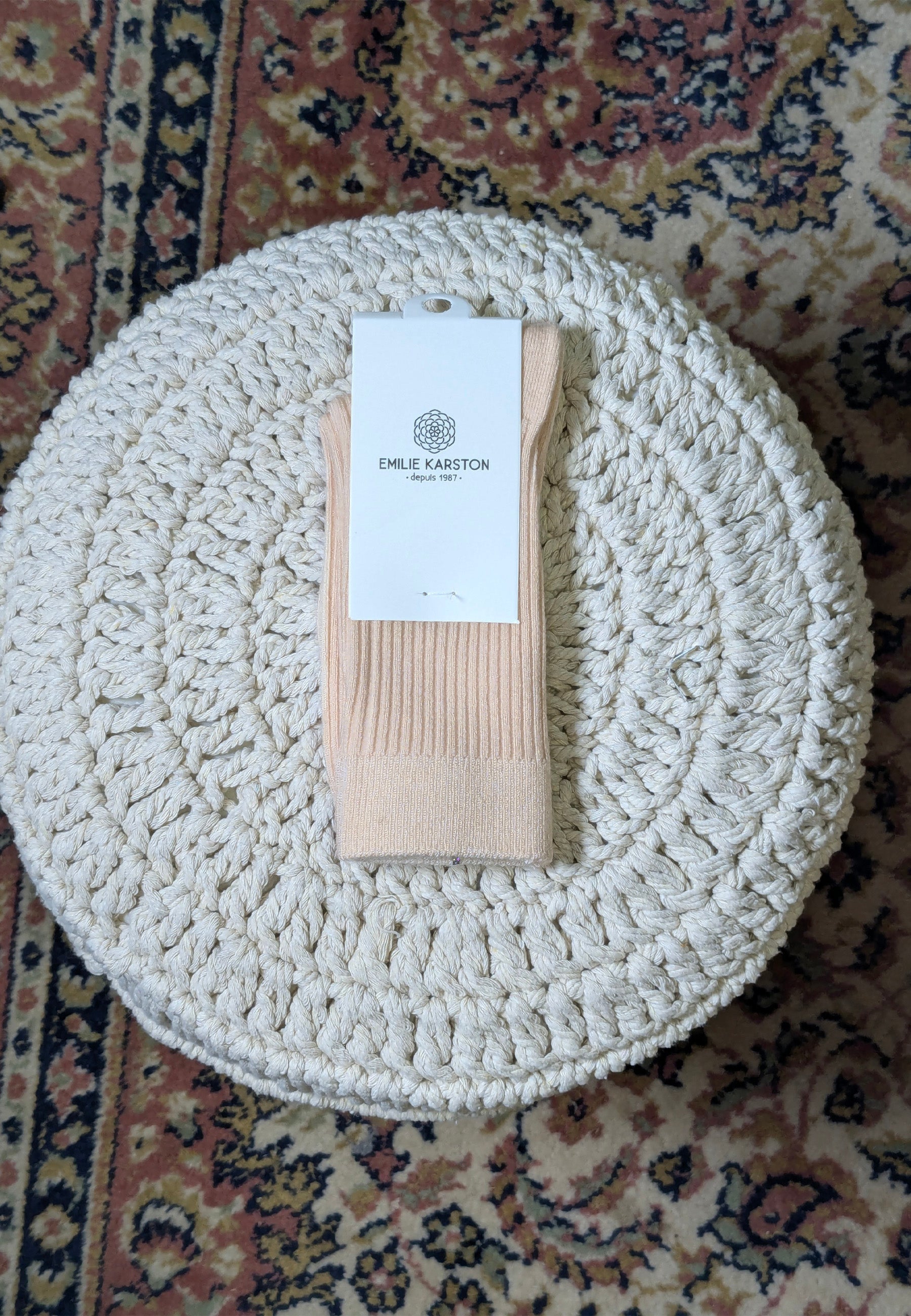 CHAUSSETTES PALO - ROSE