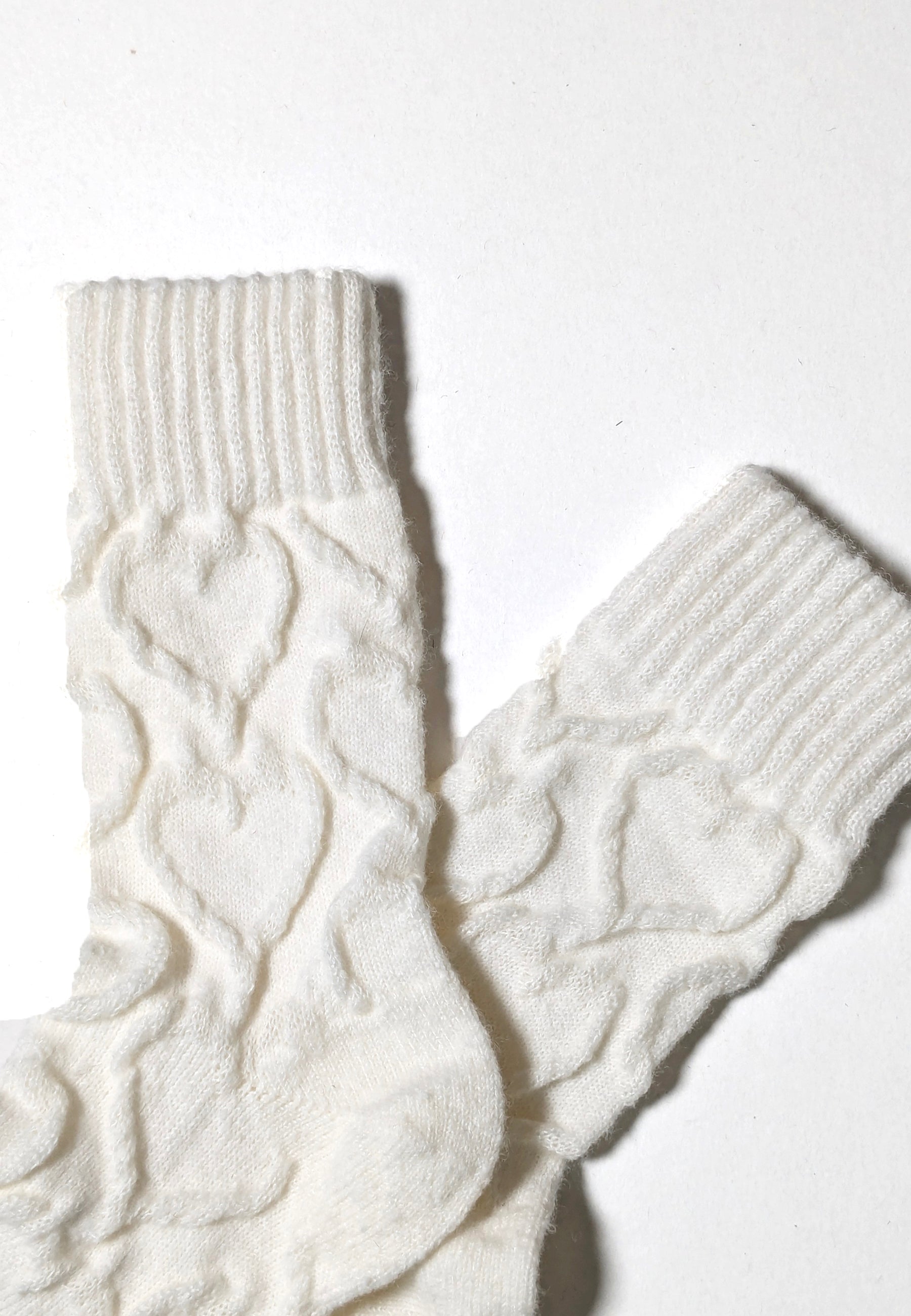 CHAUSSETTES LUNE - BLANC