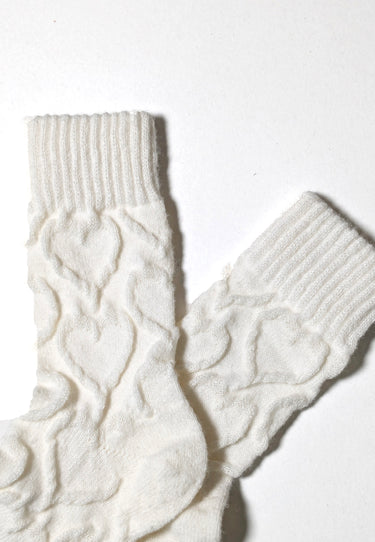 LUNE - Chaussettes Blanc