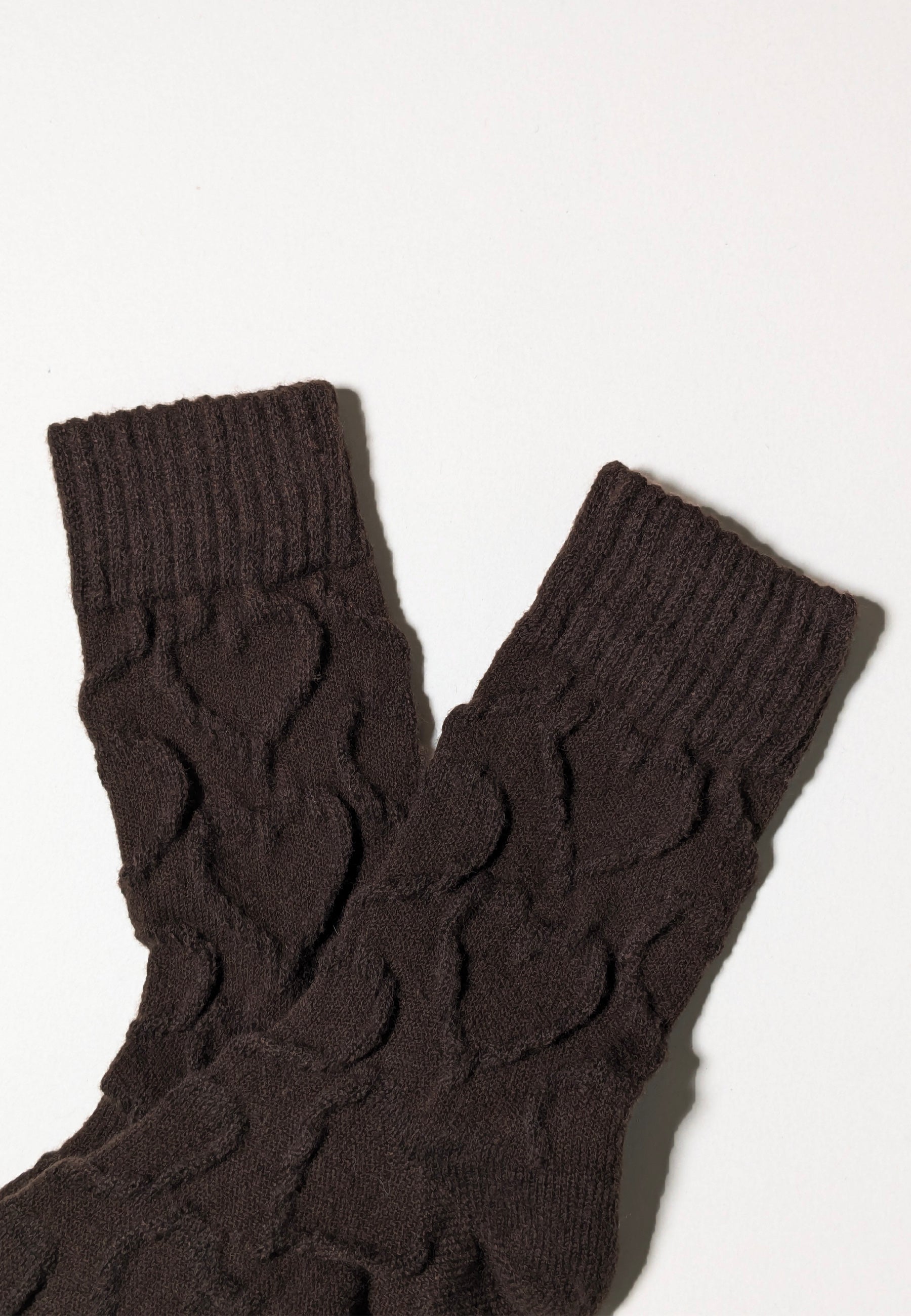 CHAUSSETTES LUNE - MARRON