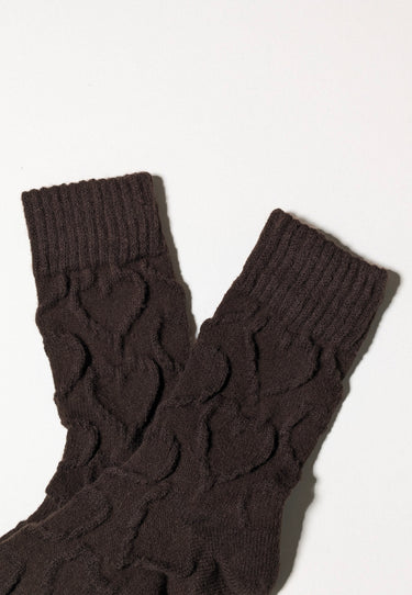 LUNE - Chaussettes Marron