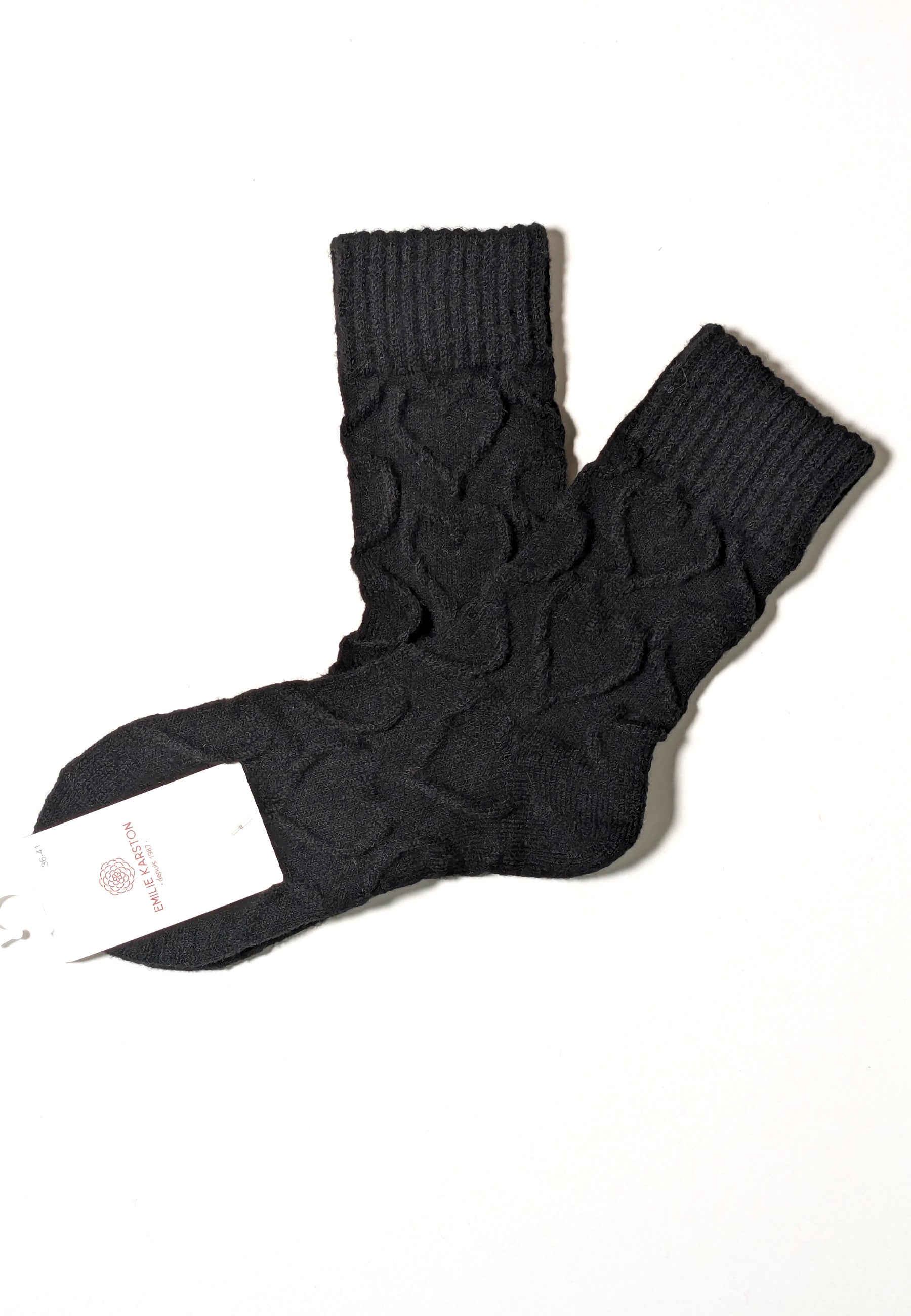 CHAUSSETTES LUNE - NOIR