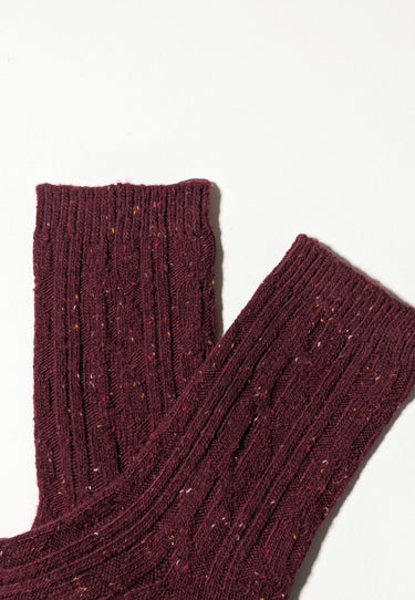 SOCKY - Chaussettes Bordeaux