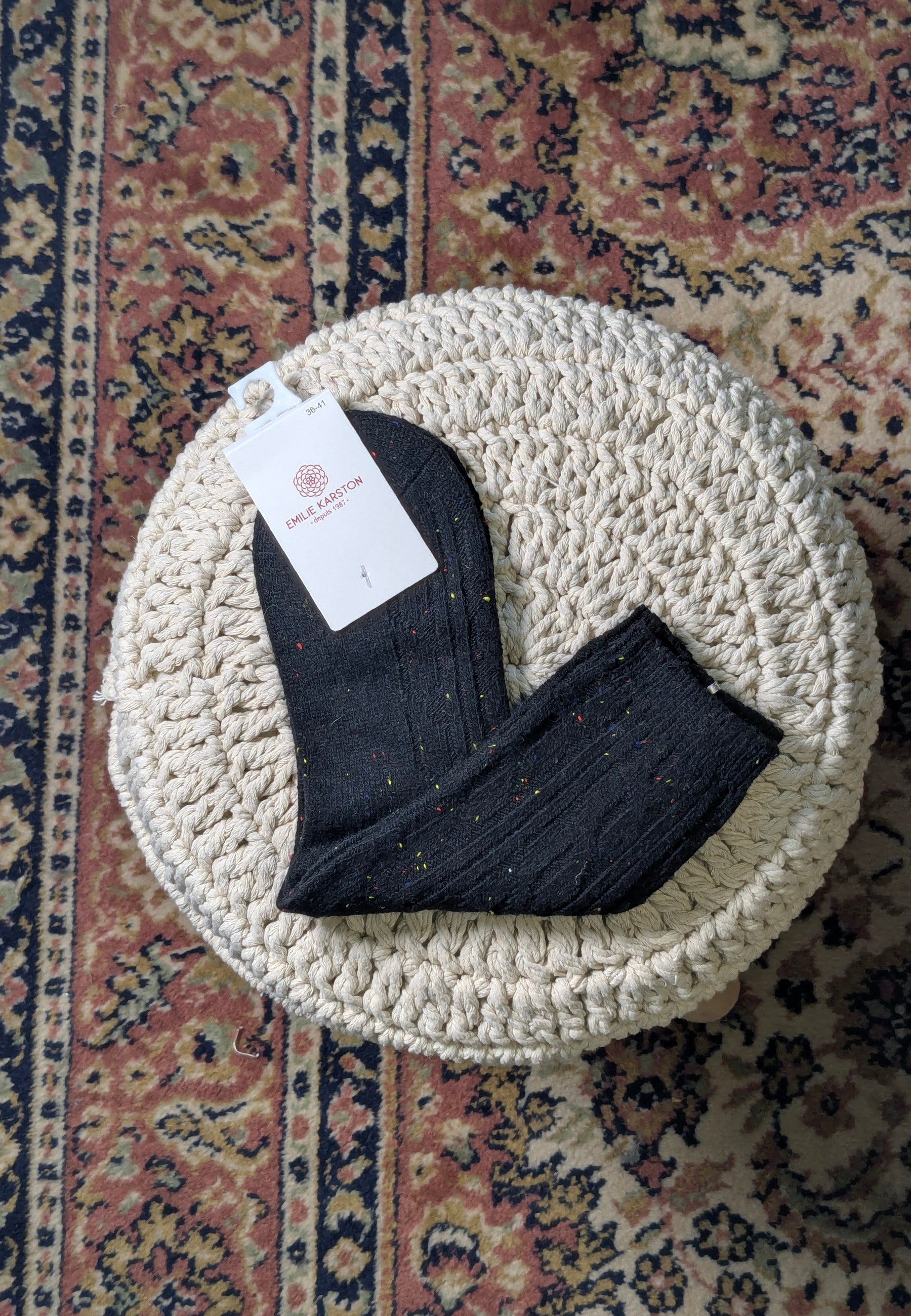 CHAUSSETTES SOCKY - NOIR