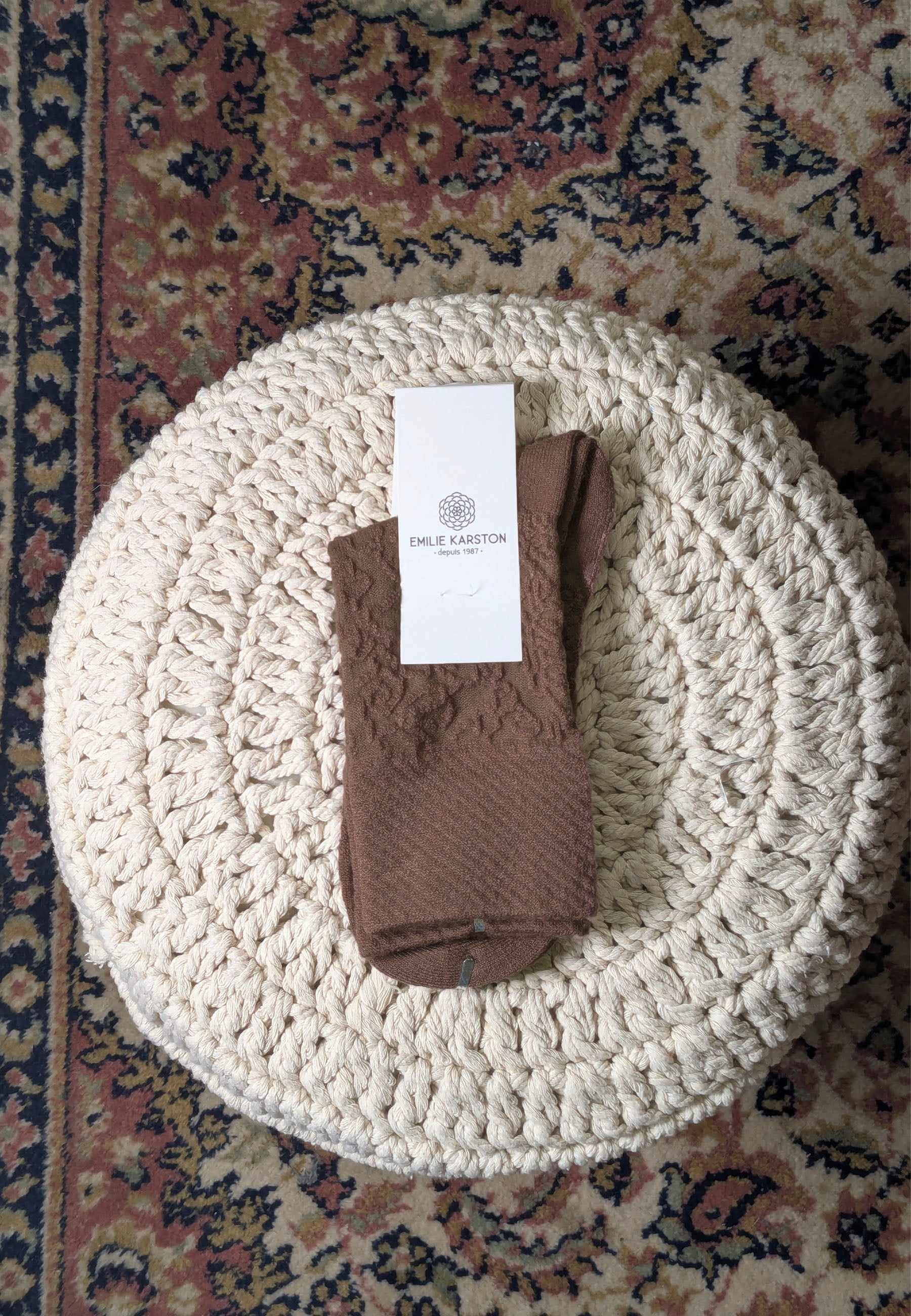 CHAUSSETTES TIMMY - CAFE