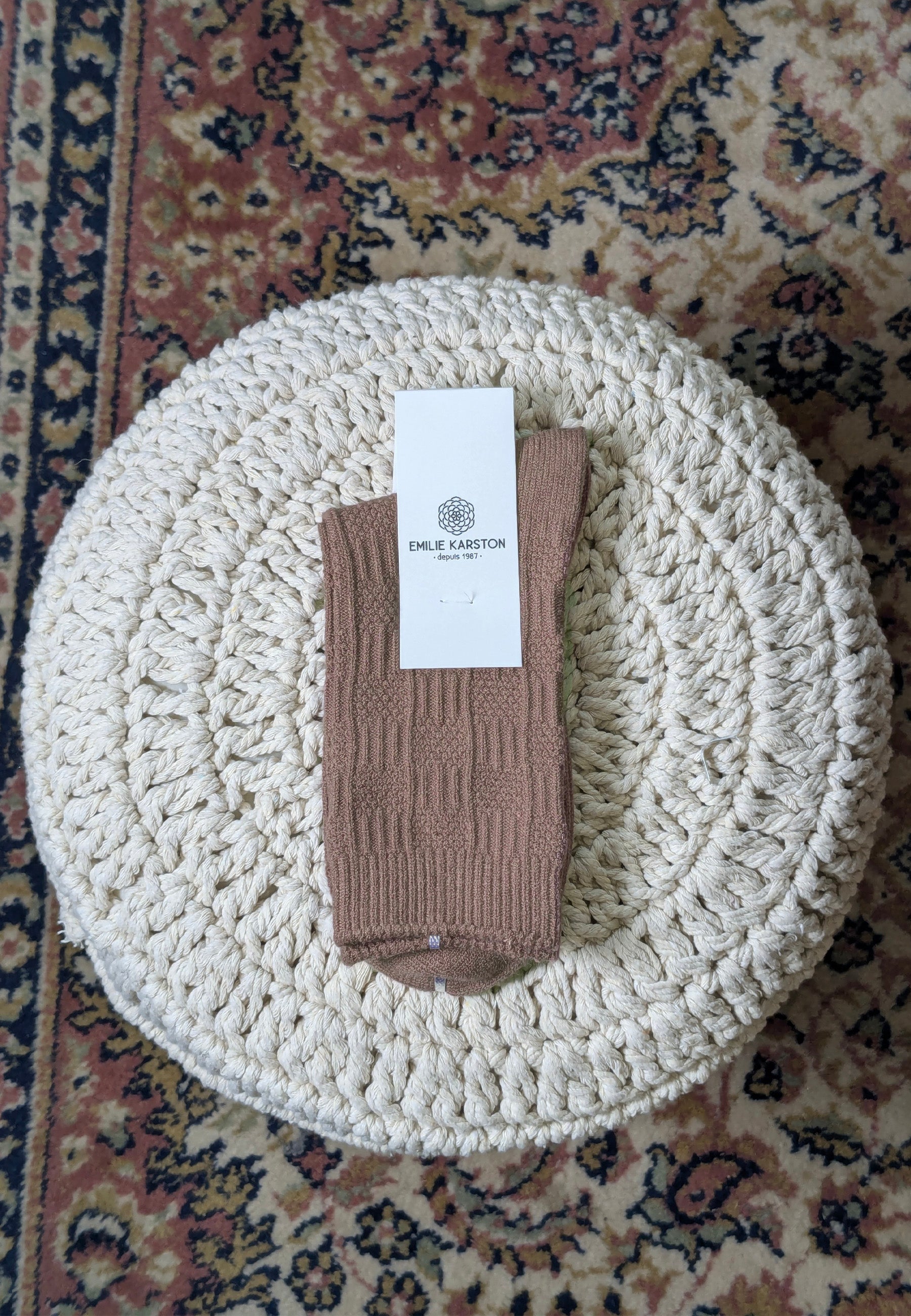 CHAUSSETTES GAEL - ROSE