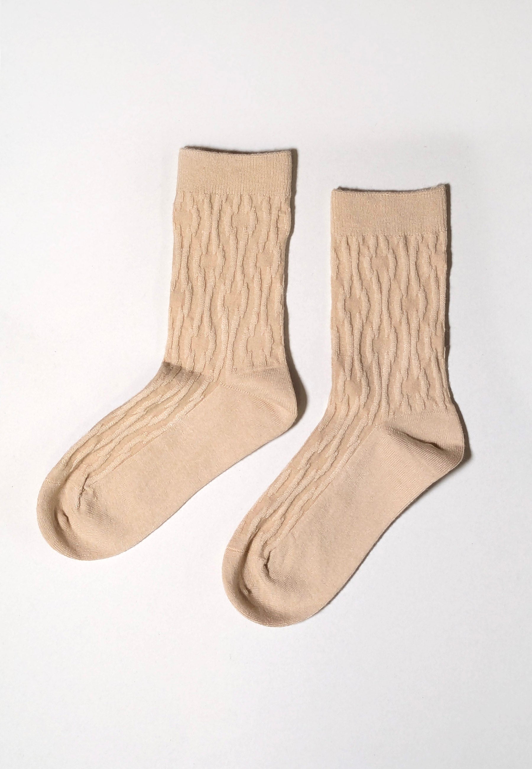 CHAUSSETTES MARILOU - BEIGE