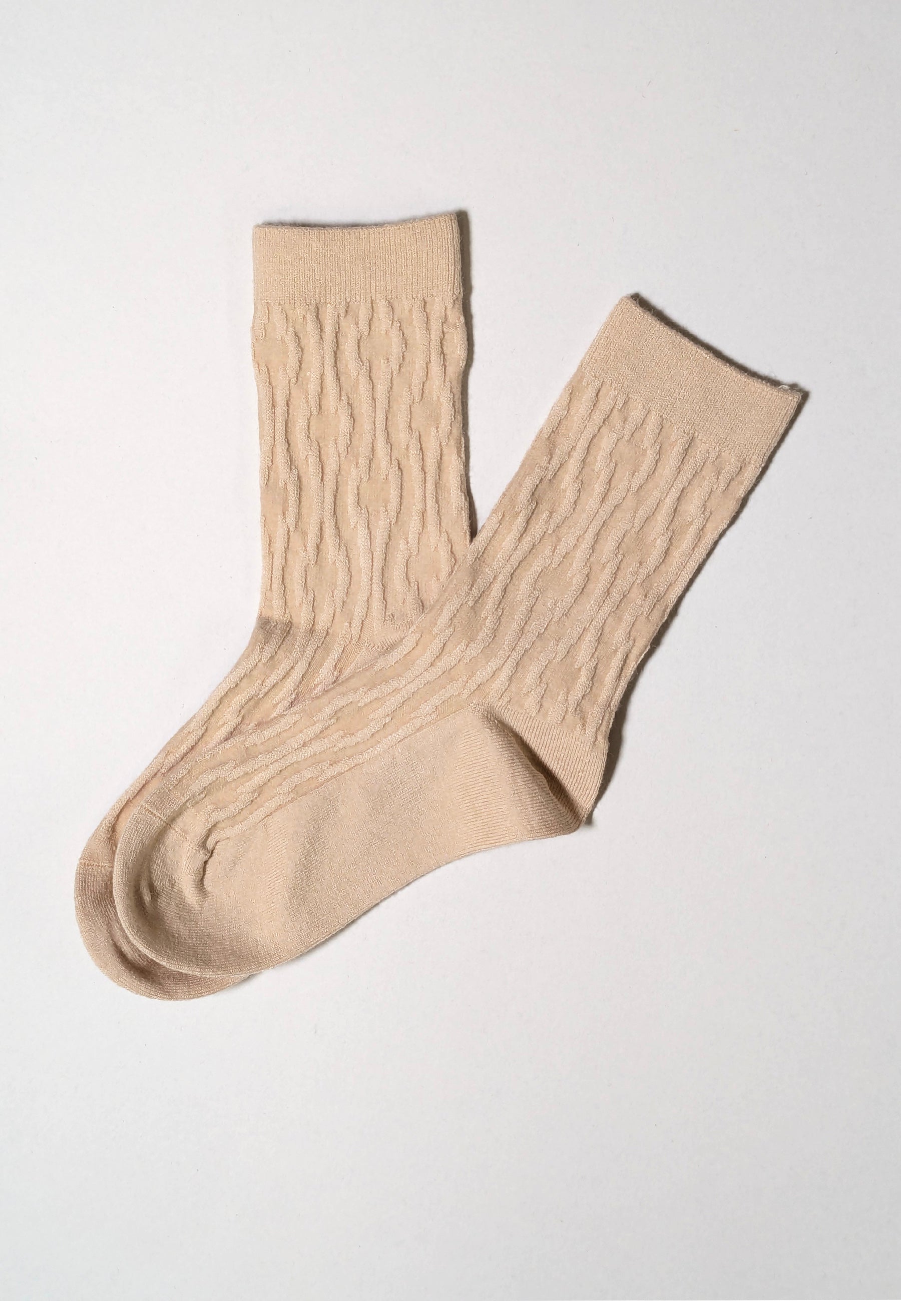 CHAUSSETTES MARILOU - BEIGE