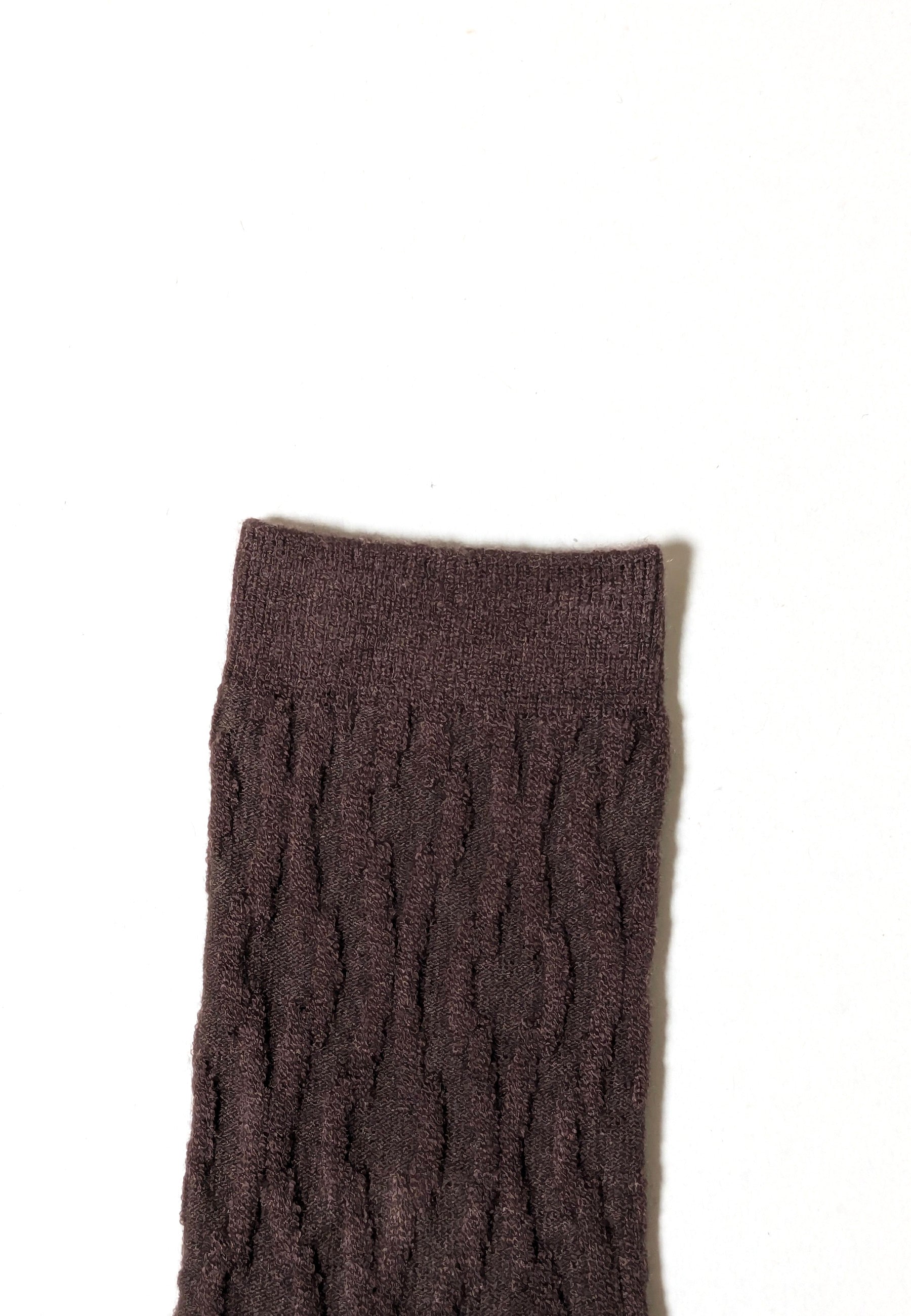 CHAUSSETTES MARILOU - MARRON