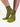HOPPER - Chaussettes Florales Stylisées Vert Olive