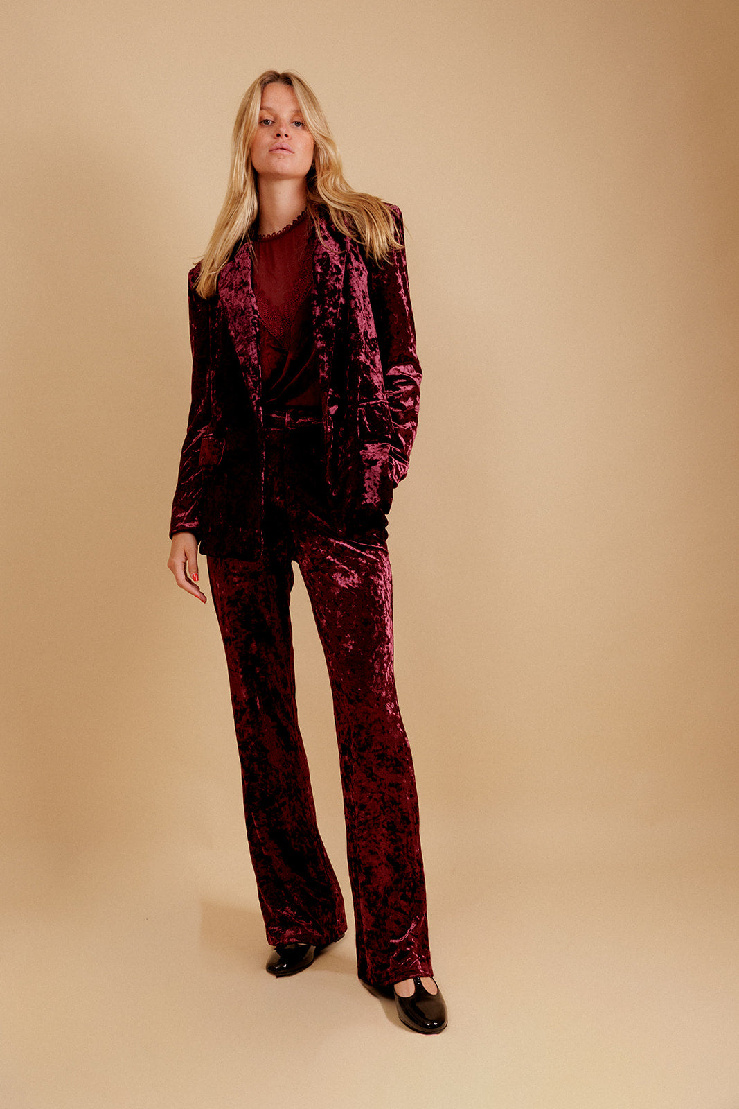 PANTALON  THÉNAIS - BORDEAUX