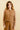 JASMINA - Veste Courte Sans Manches Femme Couleur Tabac