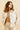 HAYLEY - Veste Manches 3/4 à Rayures Beige