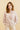 ISOBEL – Chemise Motif Vichy Beige avec Broderies 