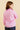 ISOBEL – Chemise Motif Vichy Rose avec Broderies