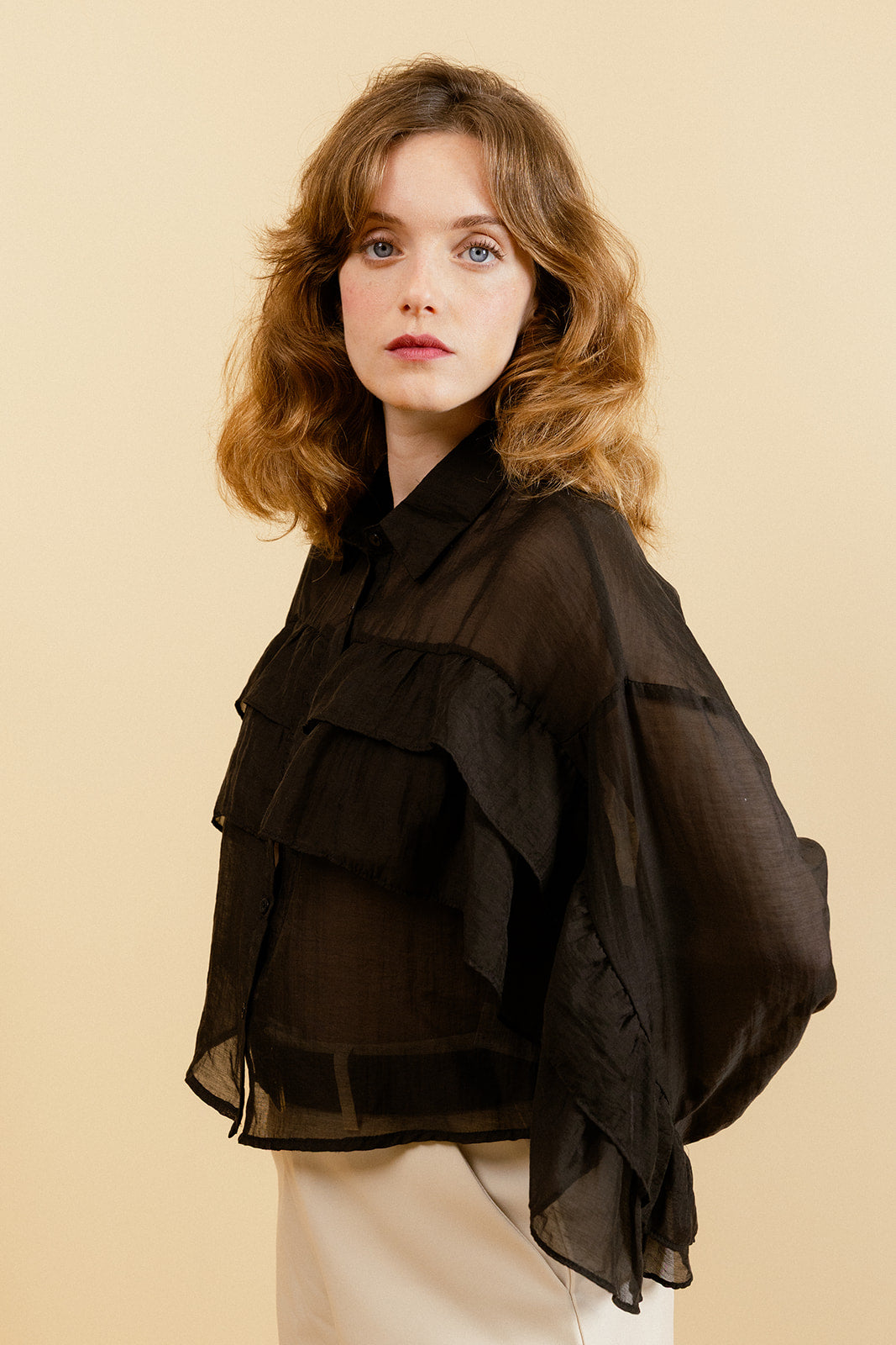 CHEMISE MARY -  NOIR