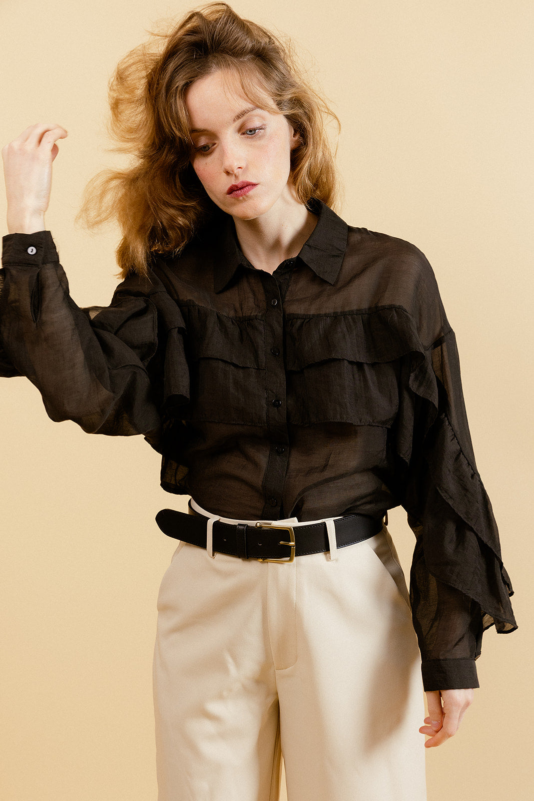 CHEMISE MARY -  NOIR