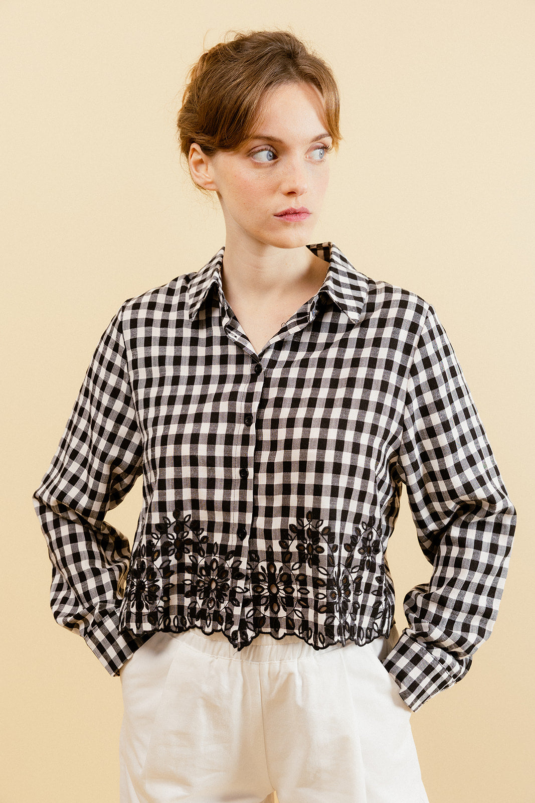 CHEMISE  LAURINE - NOIR