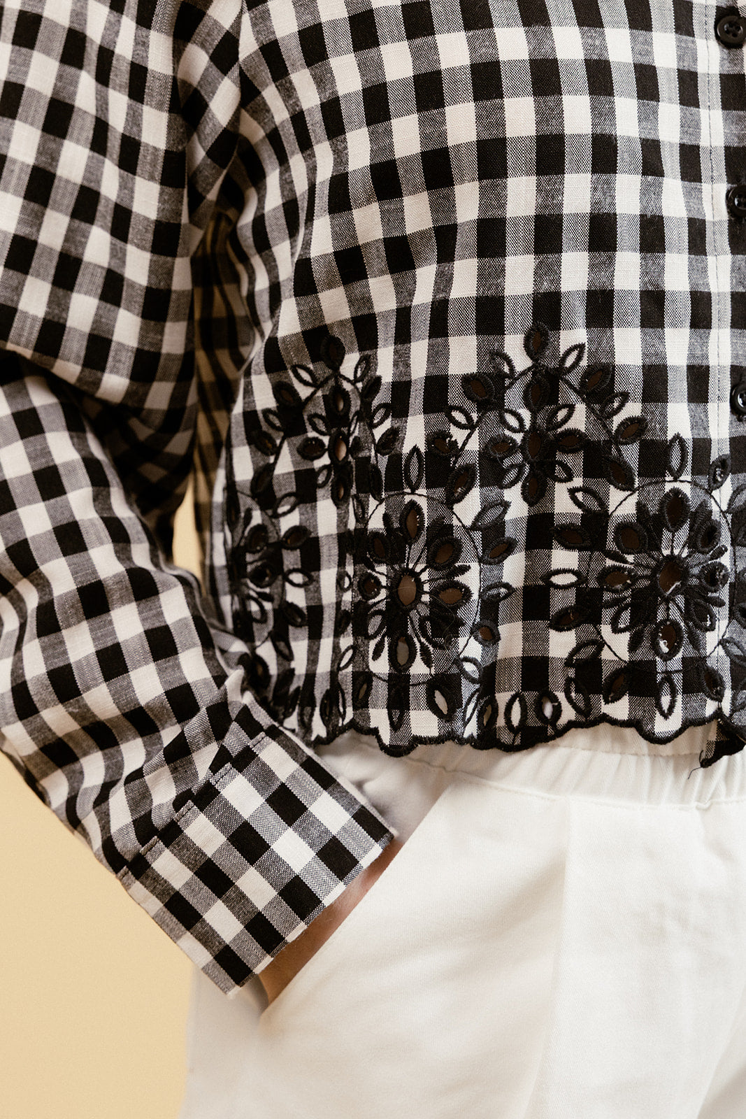 CHEMISE  LAURINE - NOIR