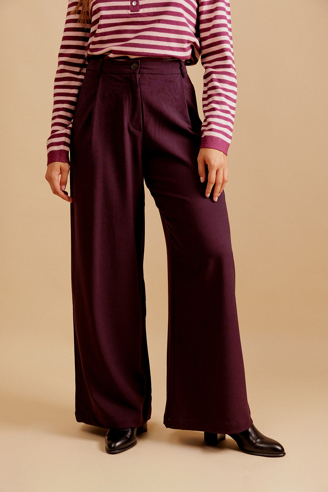 PANTALON  ELOWEN - VIOLET