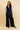 SOLÉA – Pantalon Uni Marine à Jambes Larges