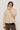 FÉLISSE - Manteau Court en Maille Bouclette Beige