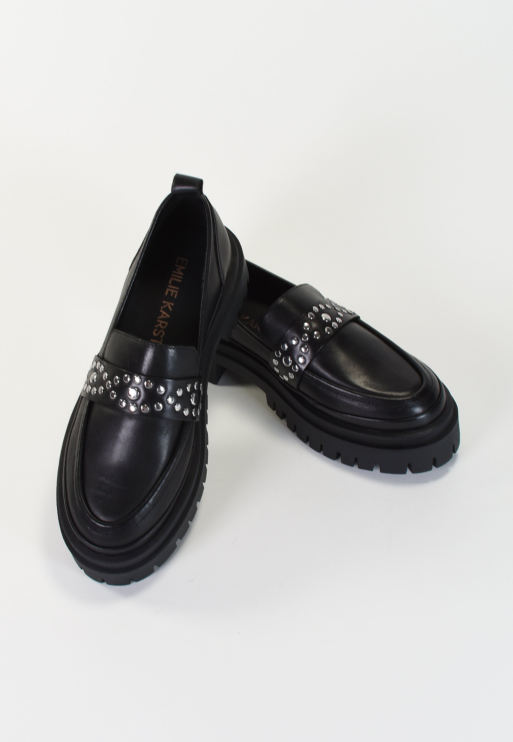 MOCASSINS ADAMAS - Noir Lisse