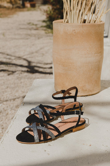 SANDALES LUCILE  - Noir