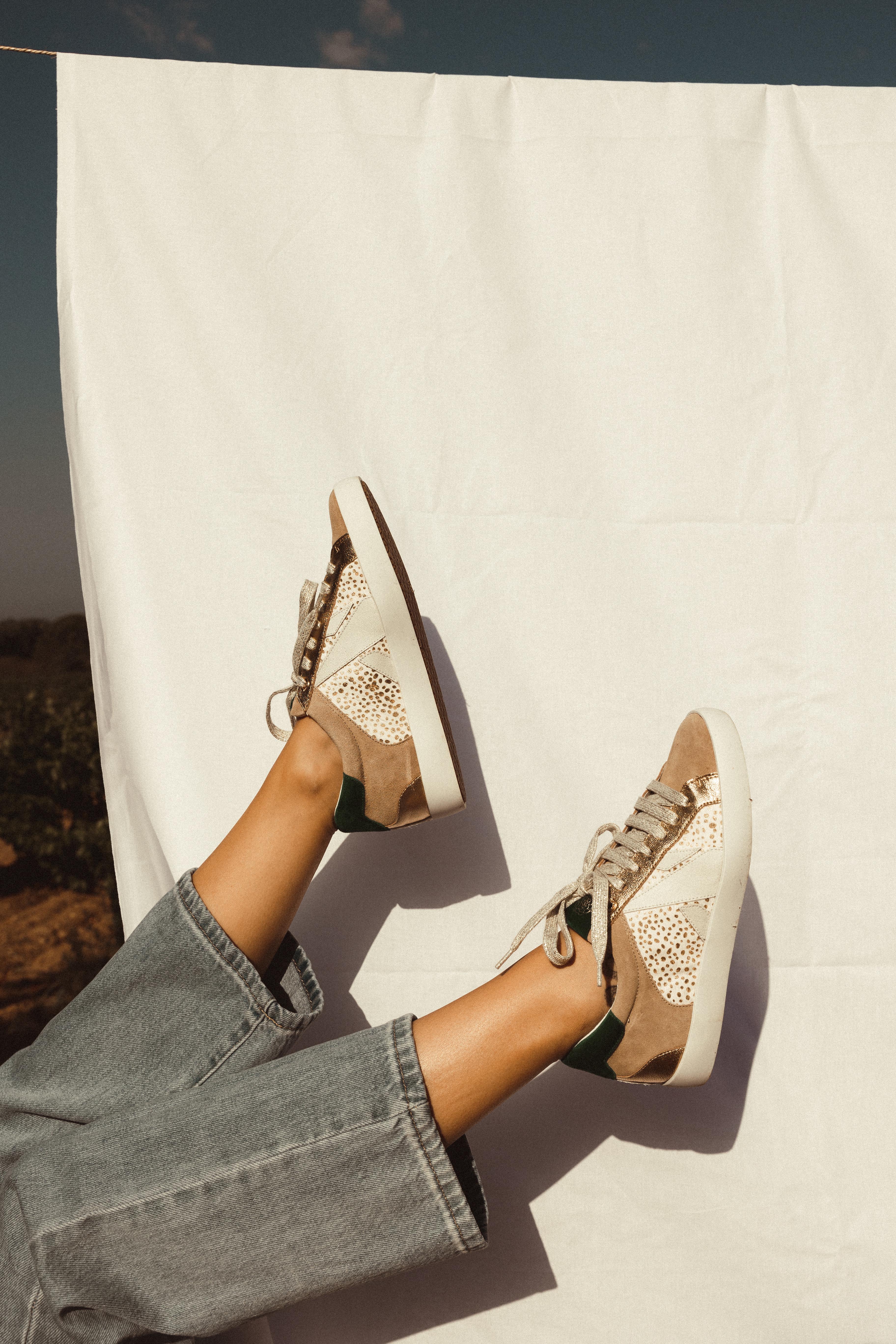 BASKETS SASSY - Vert